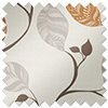 Tribal Leaves, Orange Spice - Roller Blind